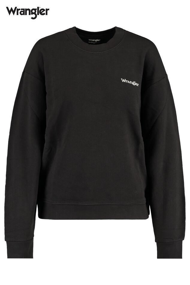 Sweater Retro sweat - worn black image number 0