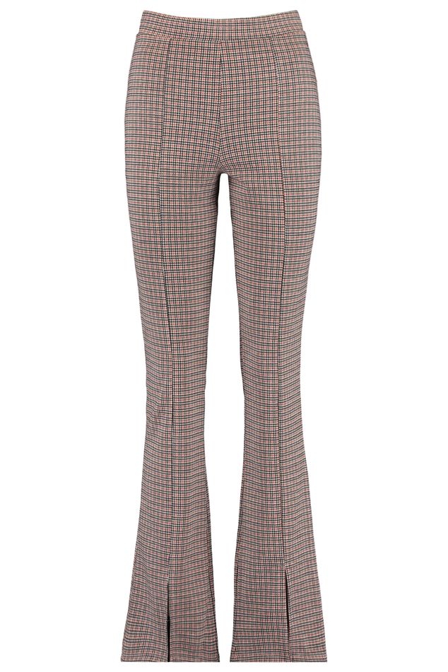Flared pants Carola Check image number 4