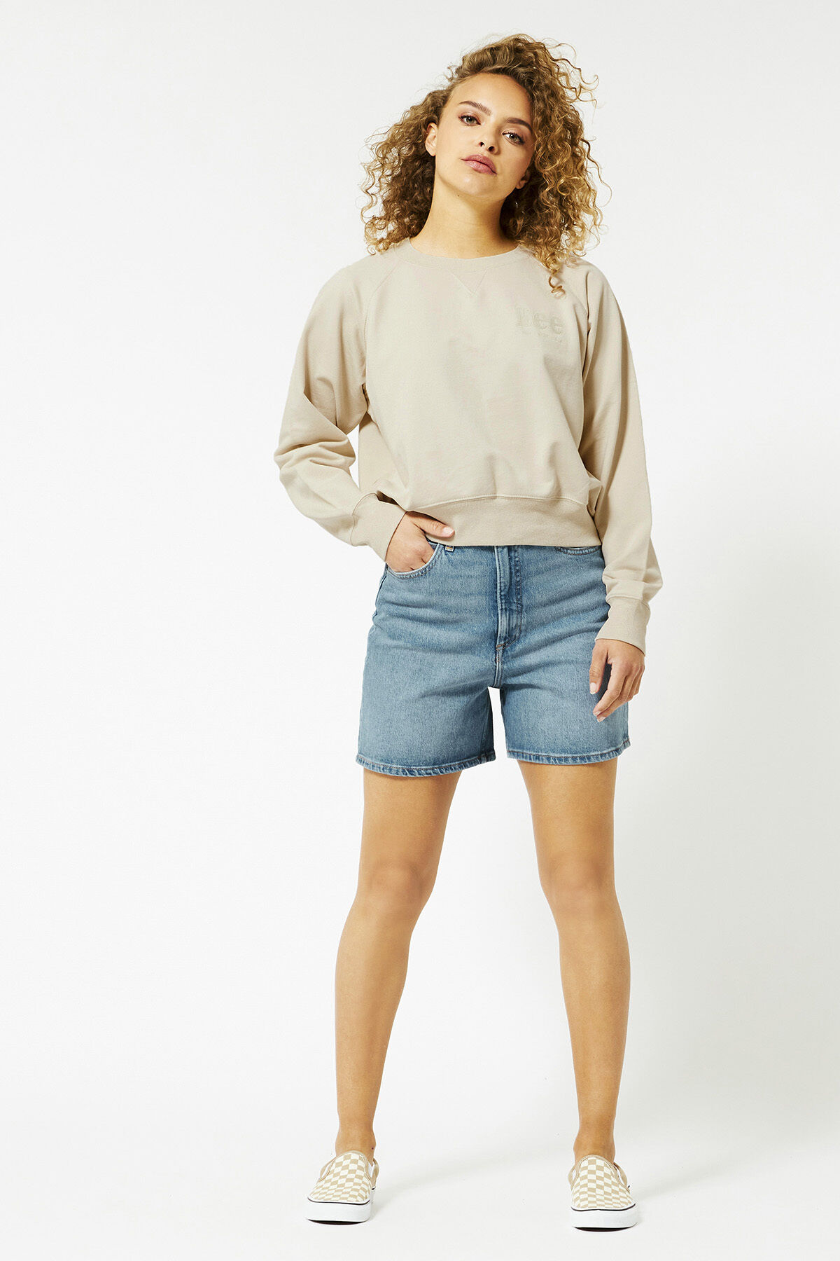 Sweater Vintage Cropped Sweat image number 1