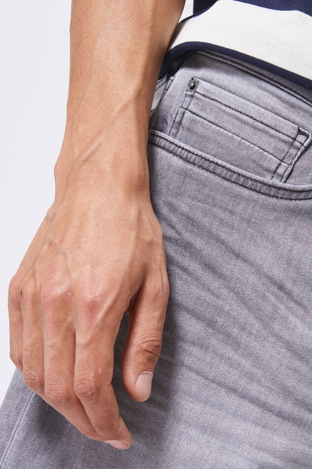Jogdenim short Robert jog image number 3