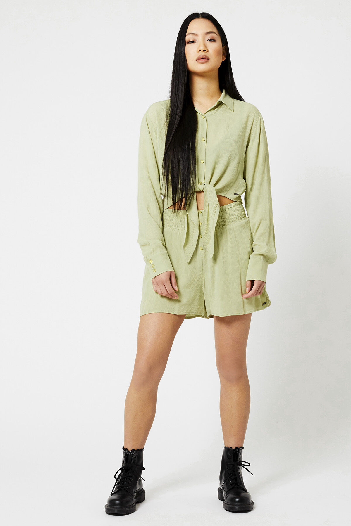 Blouse collar Boa image number 1