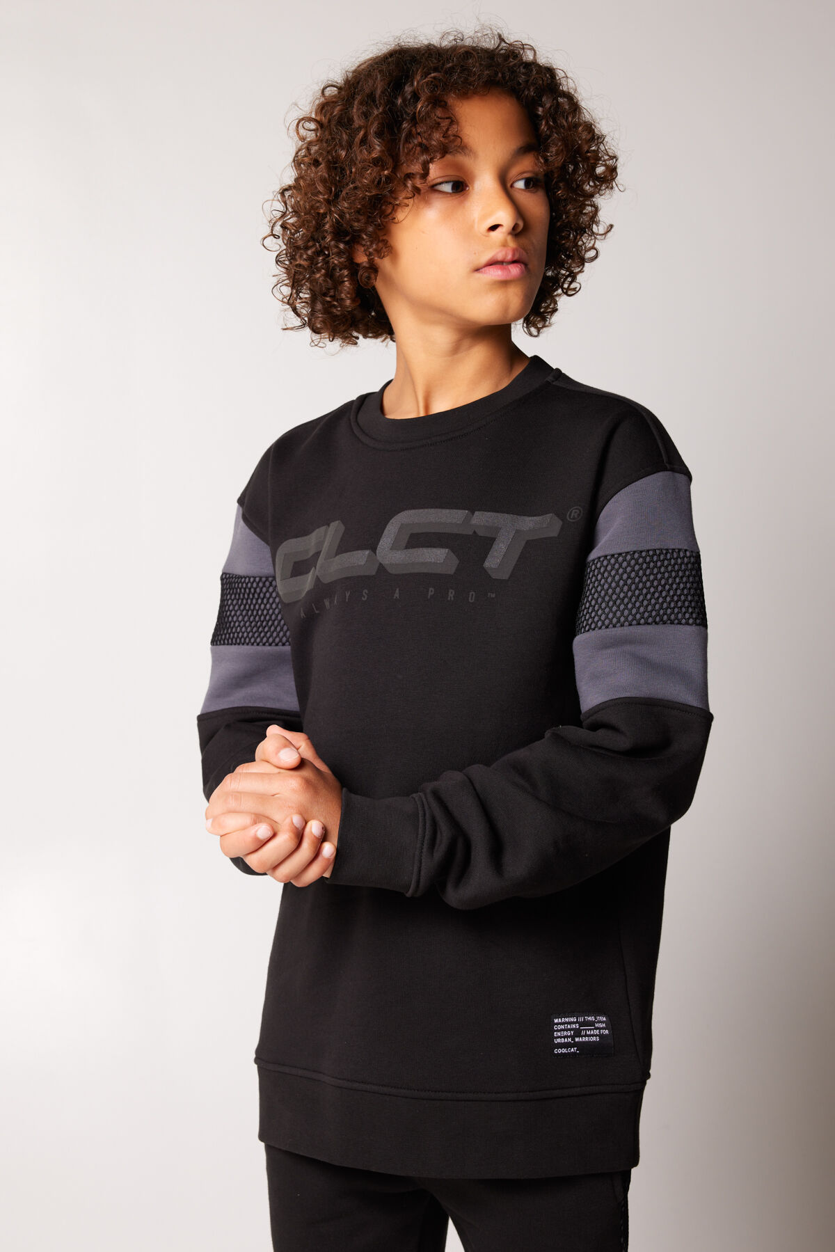Jongens Sweater SYMEN Black America Today