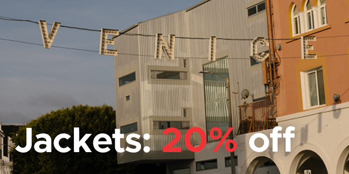 20% off selected jackets