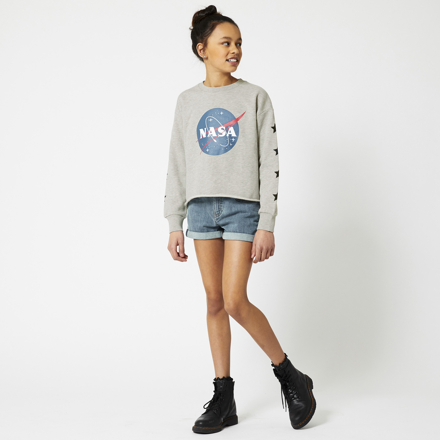 Meisjes Denim short Blauw | America Today