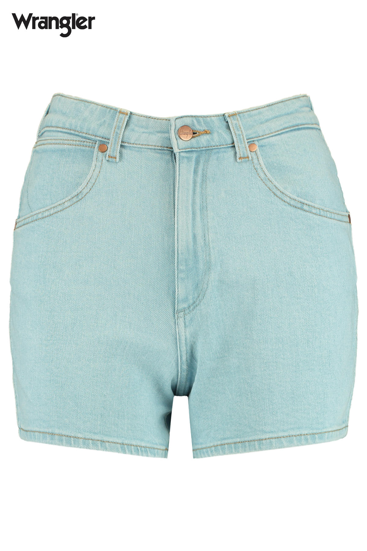 Women Wrangler Denim Short Mom Short Cloud Nine Blue Buy Online