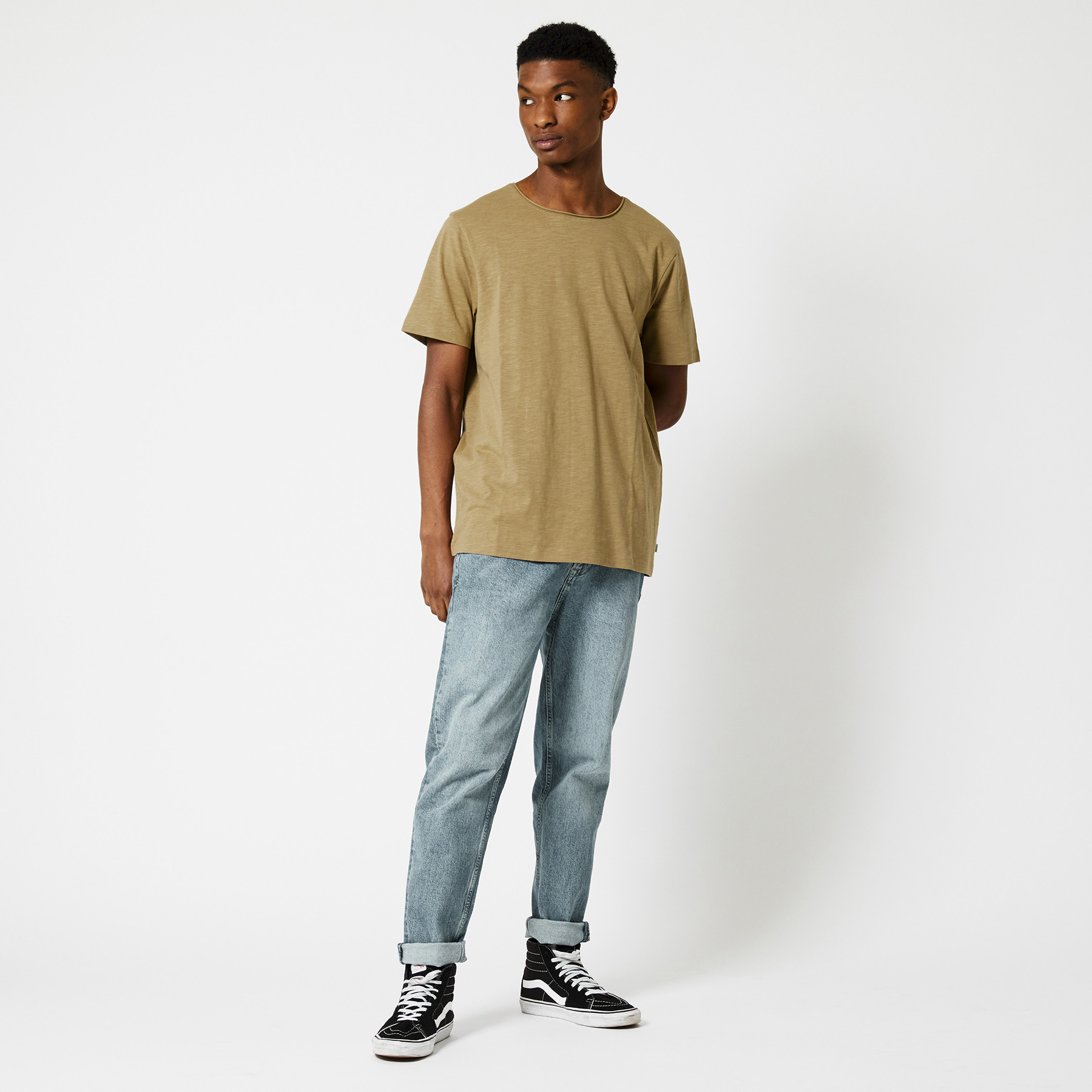 brown tshirt for men