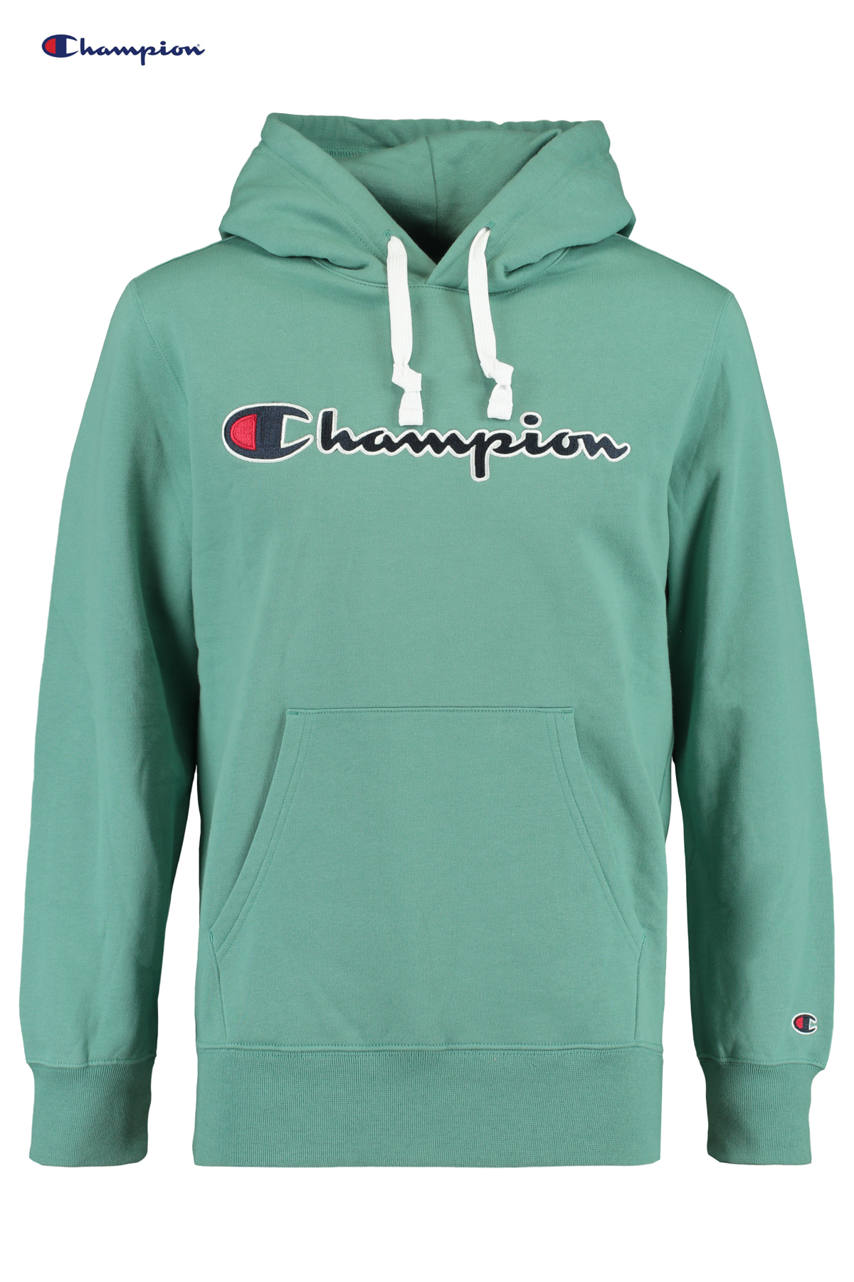 green hoodie champion