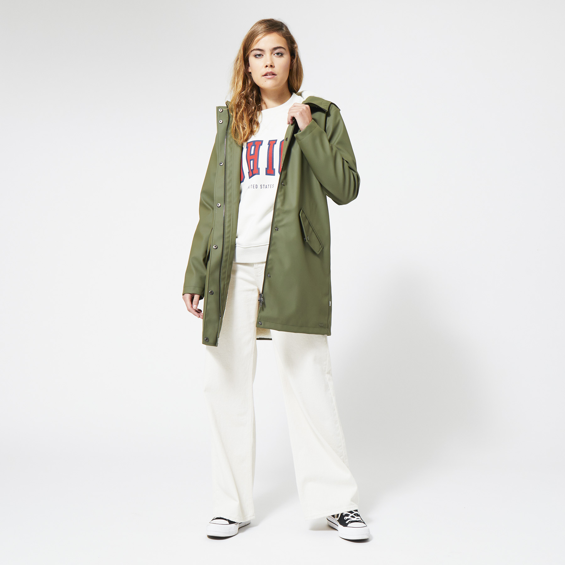 zara regenjassen dames