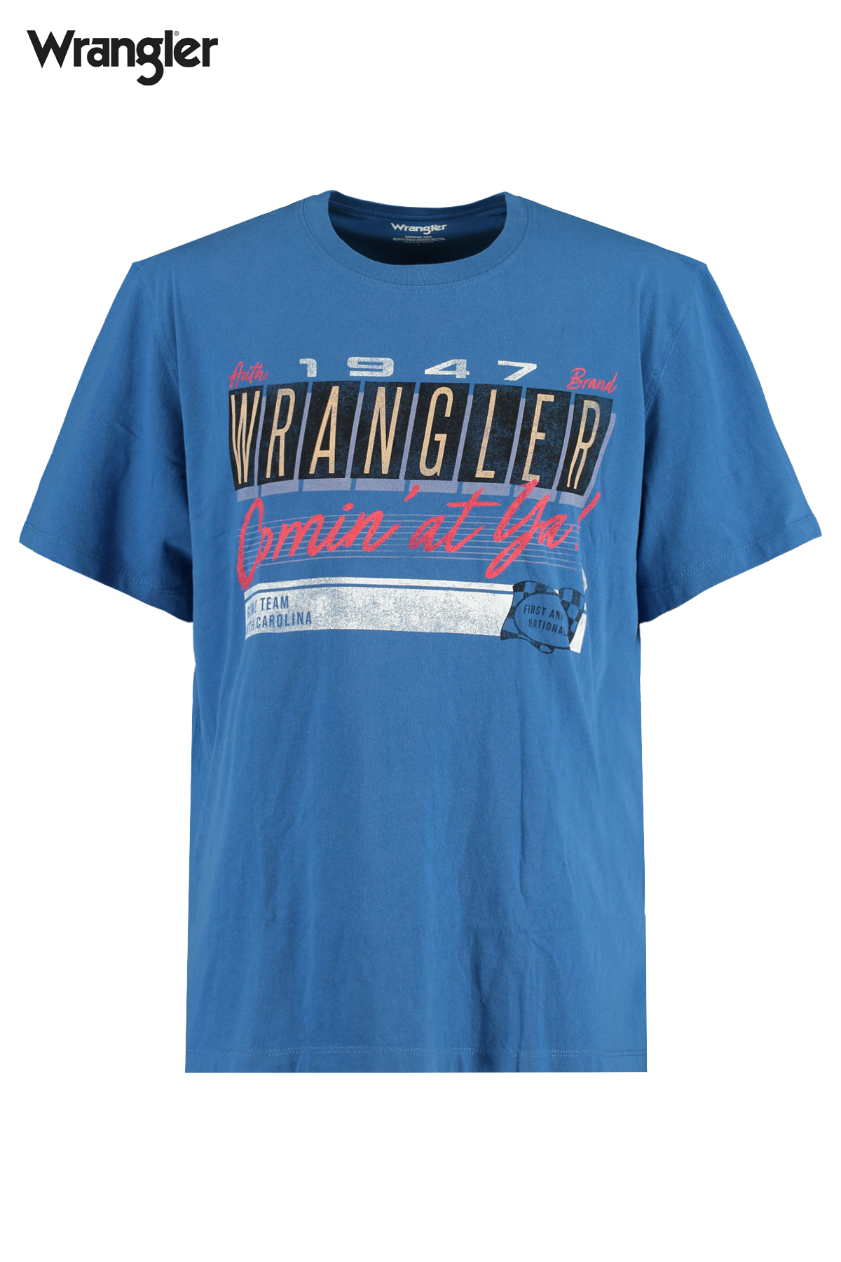 Men Wrangler t-shirt with print Blue 