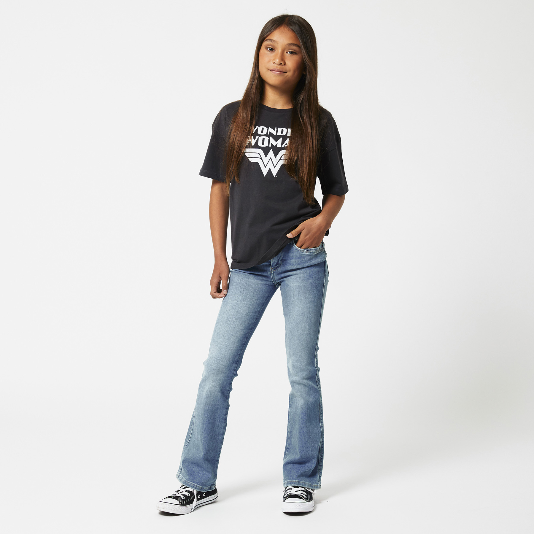 girls flare jeans