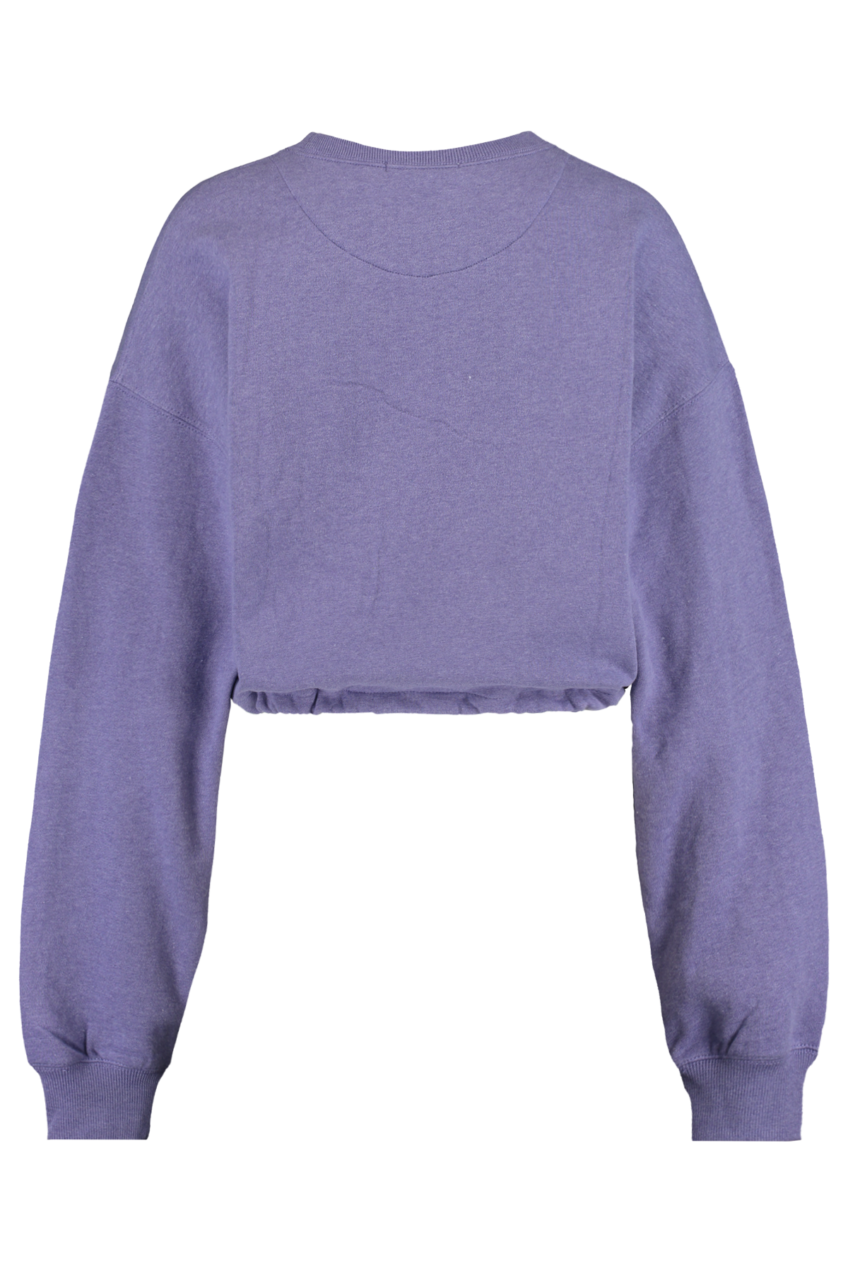 Purple crop sweater deals
