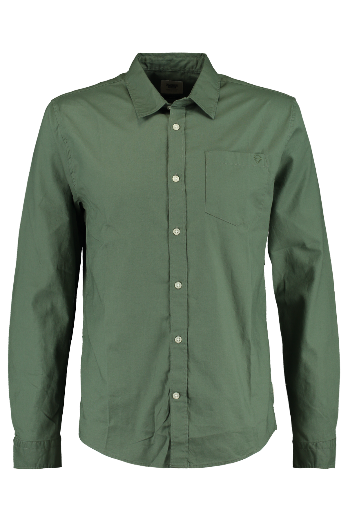 groene overhemd