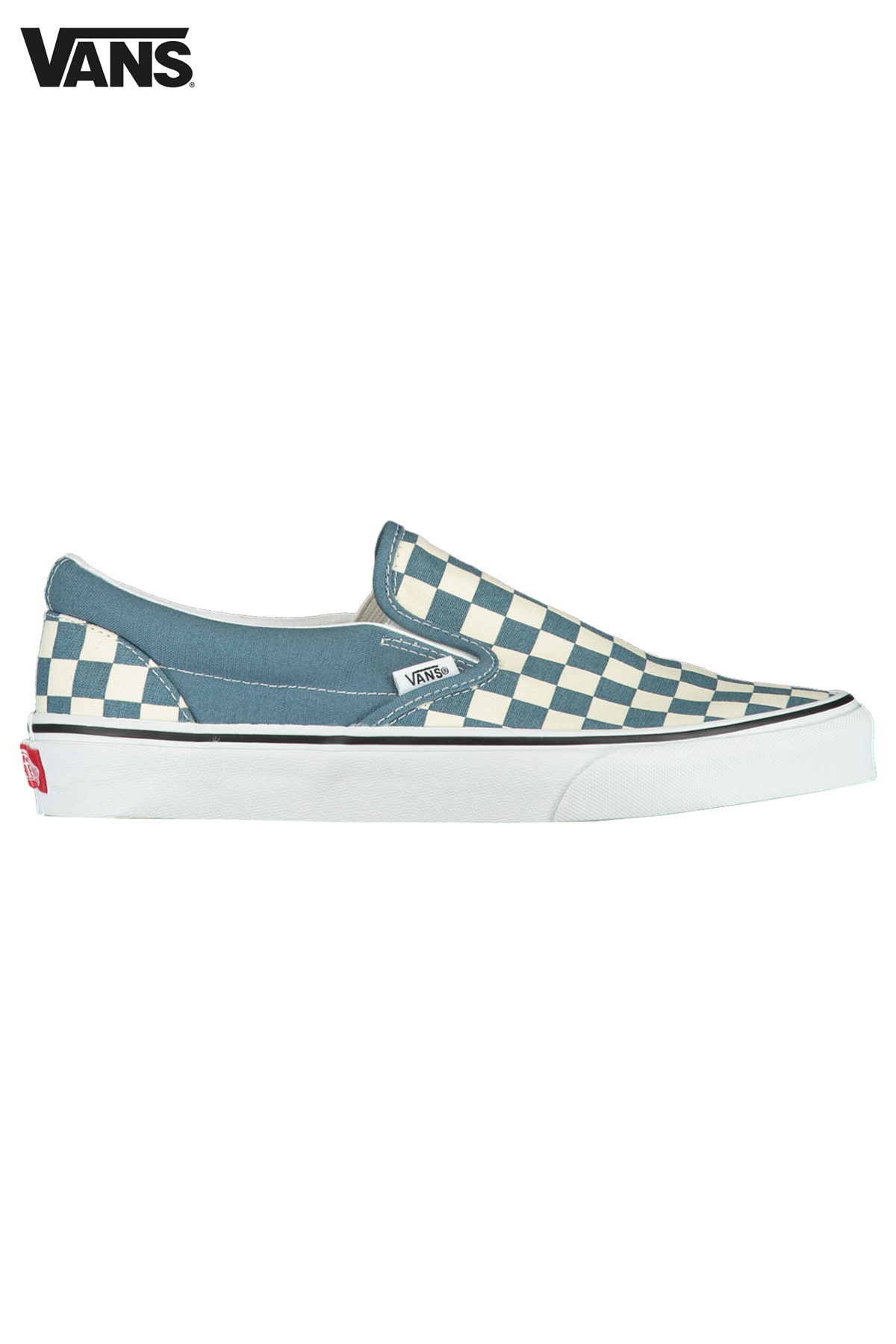 vans classic slip on blue