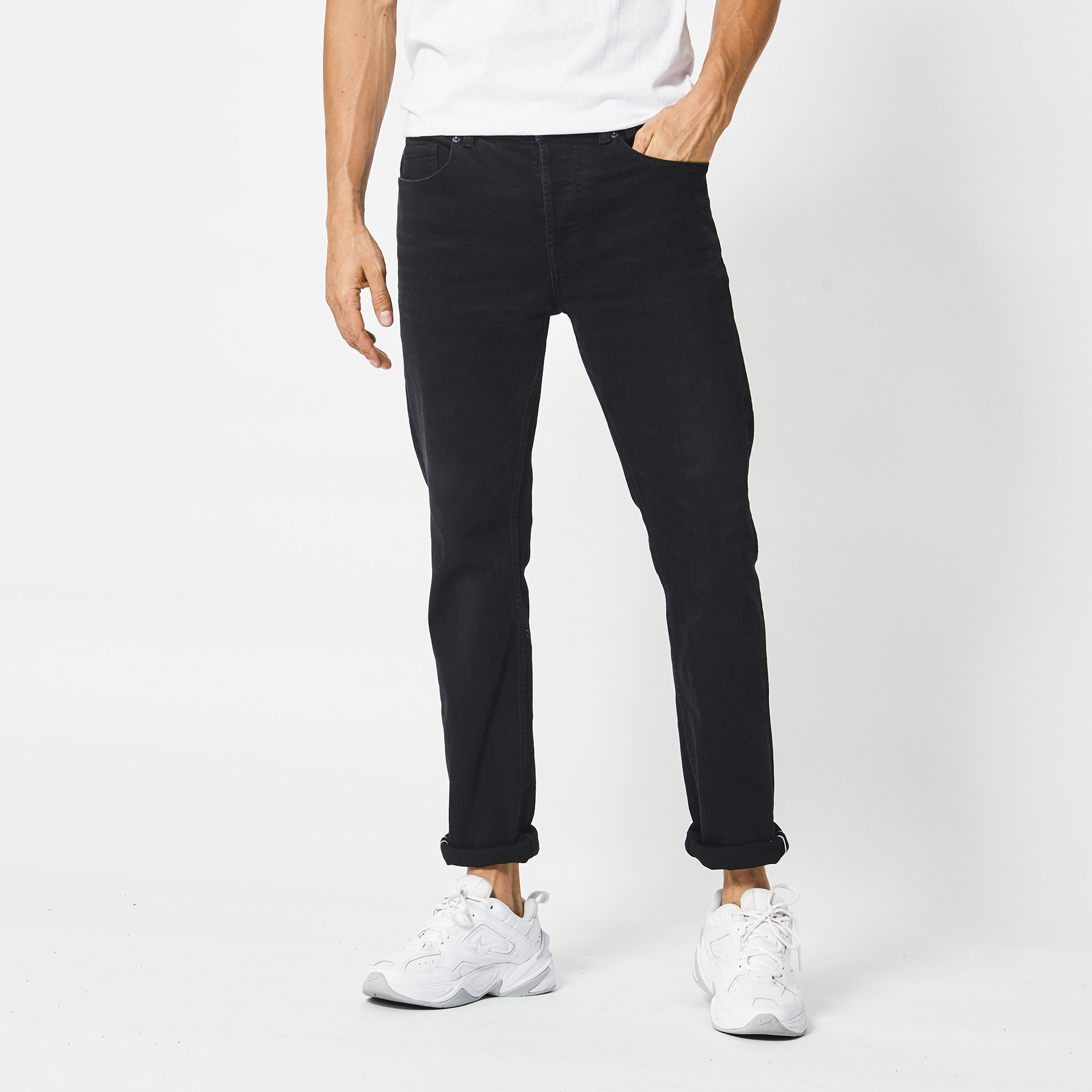 dark grey skinny jeans men's