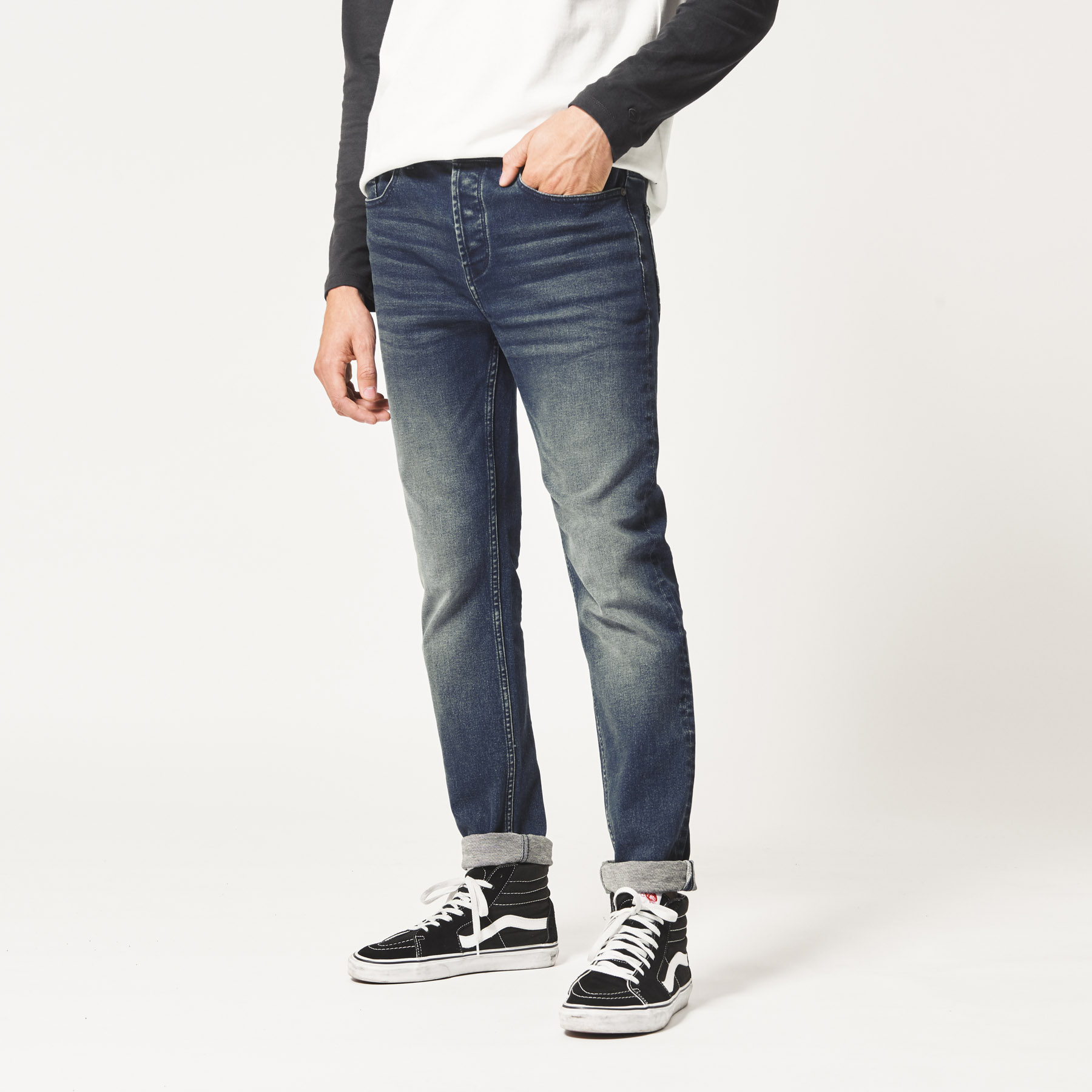 slim regular jeans