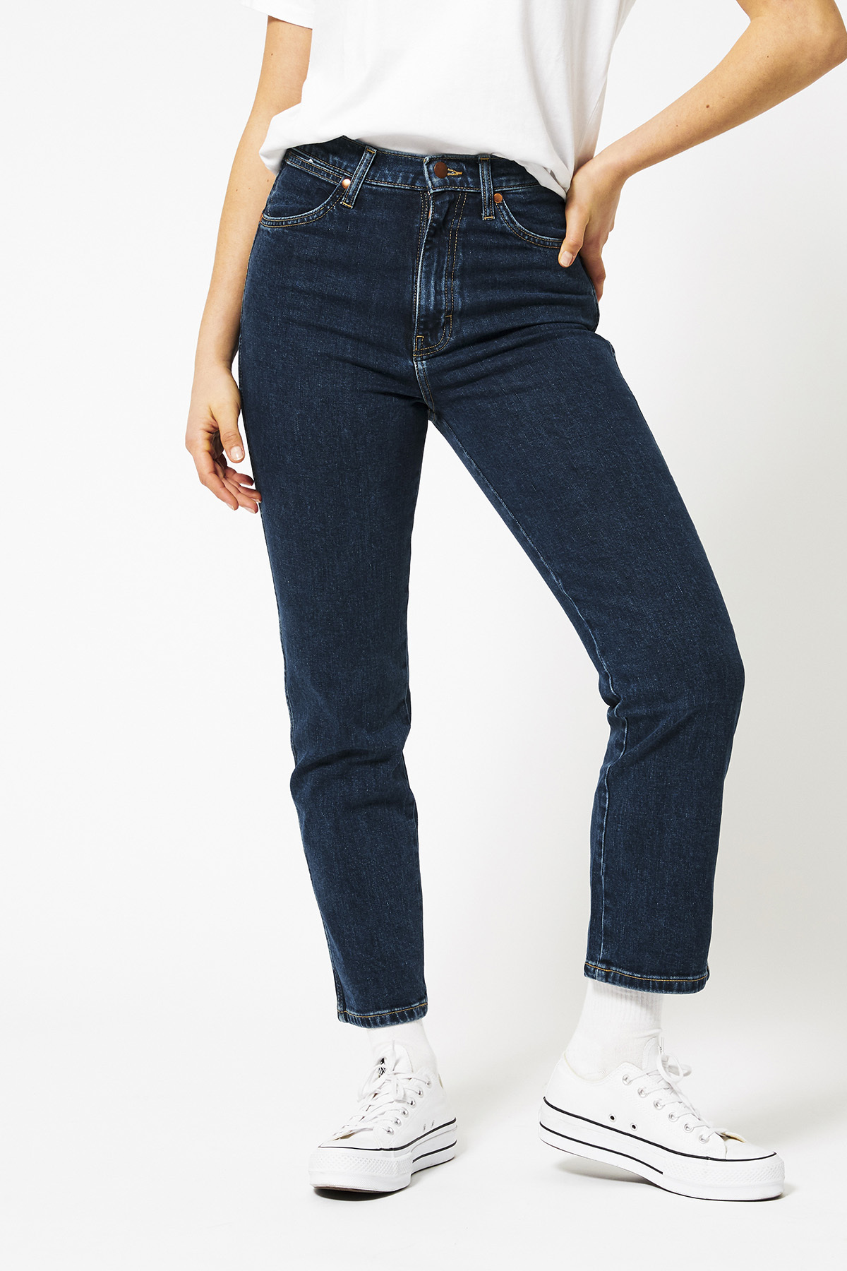 Women Wrangler jeans high waist Blue | America Today Women Wrangler jeans high waist Blue | America Today
