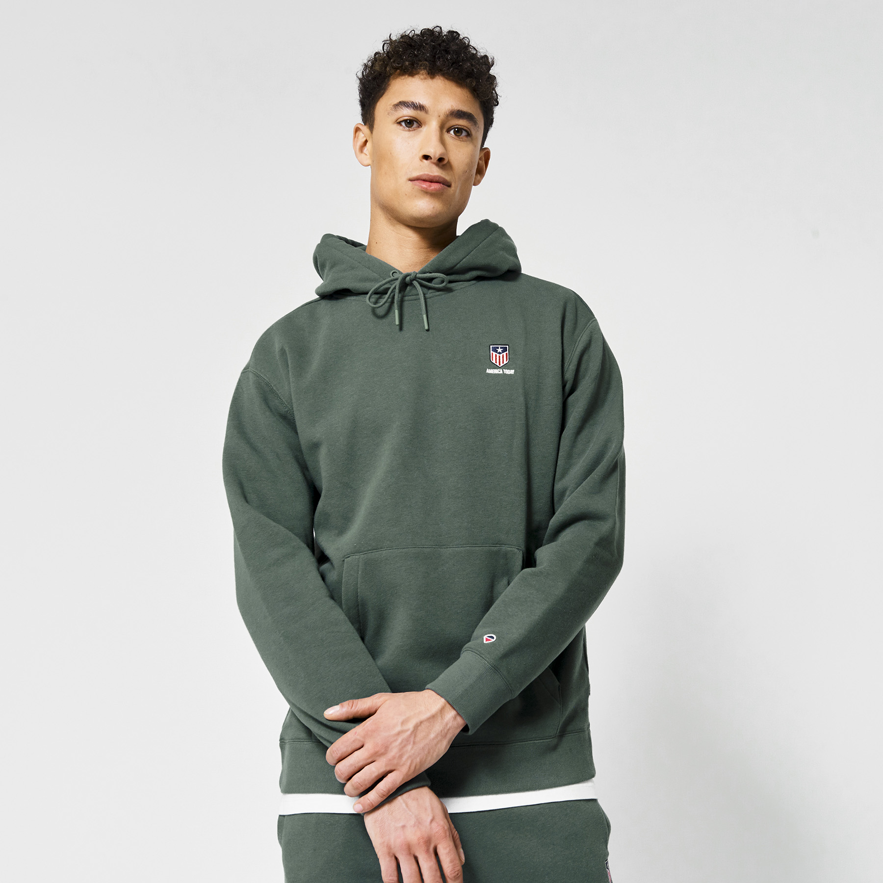 embroidered mens hoodie