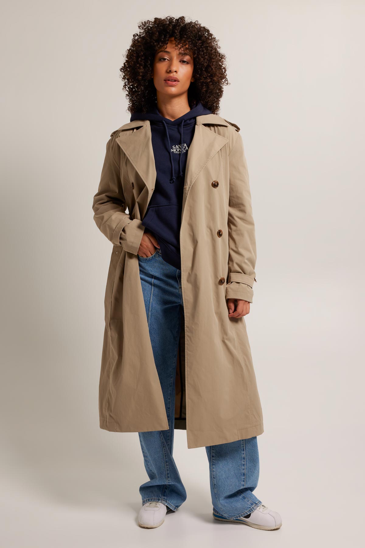 ジャケット・アウター Ameri TRENCH LIKE MIDI COAT Ameri VINTAGE TRENCH LIKE MIDI COAT ジャケット・アウター