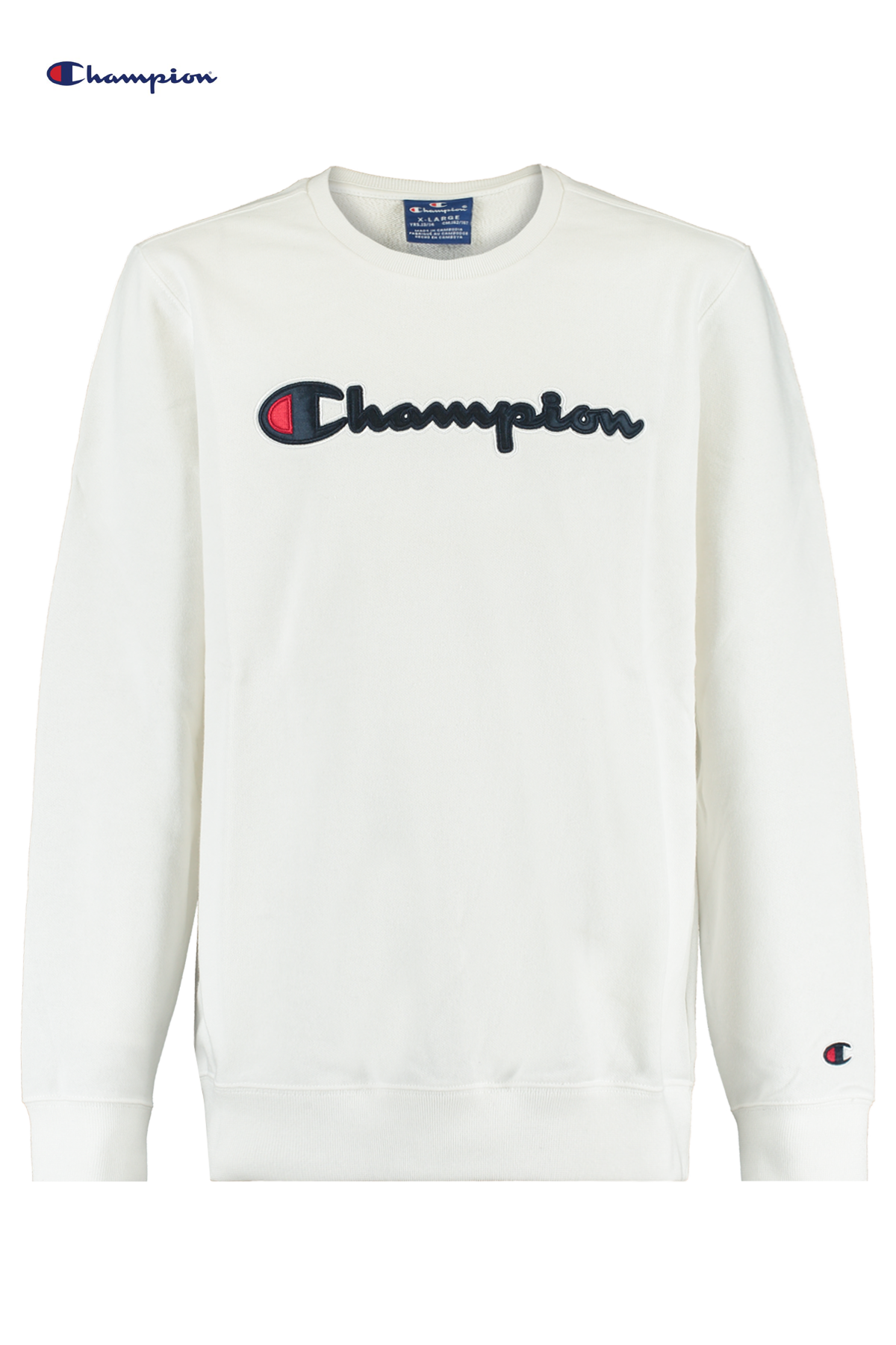 Beugel Academie Mangel White Sweater Champion Clearance, SAVE 32% - icarus.photos