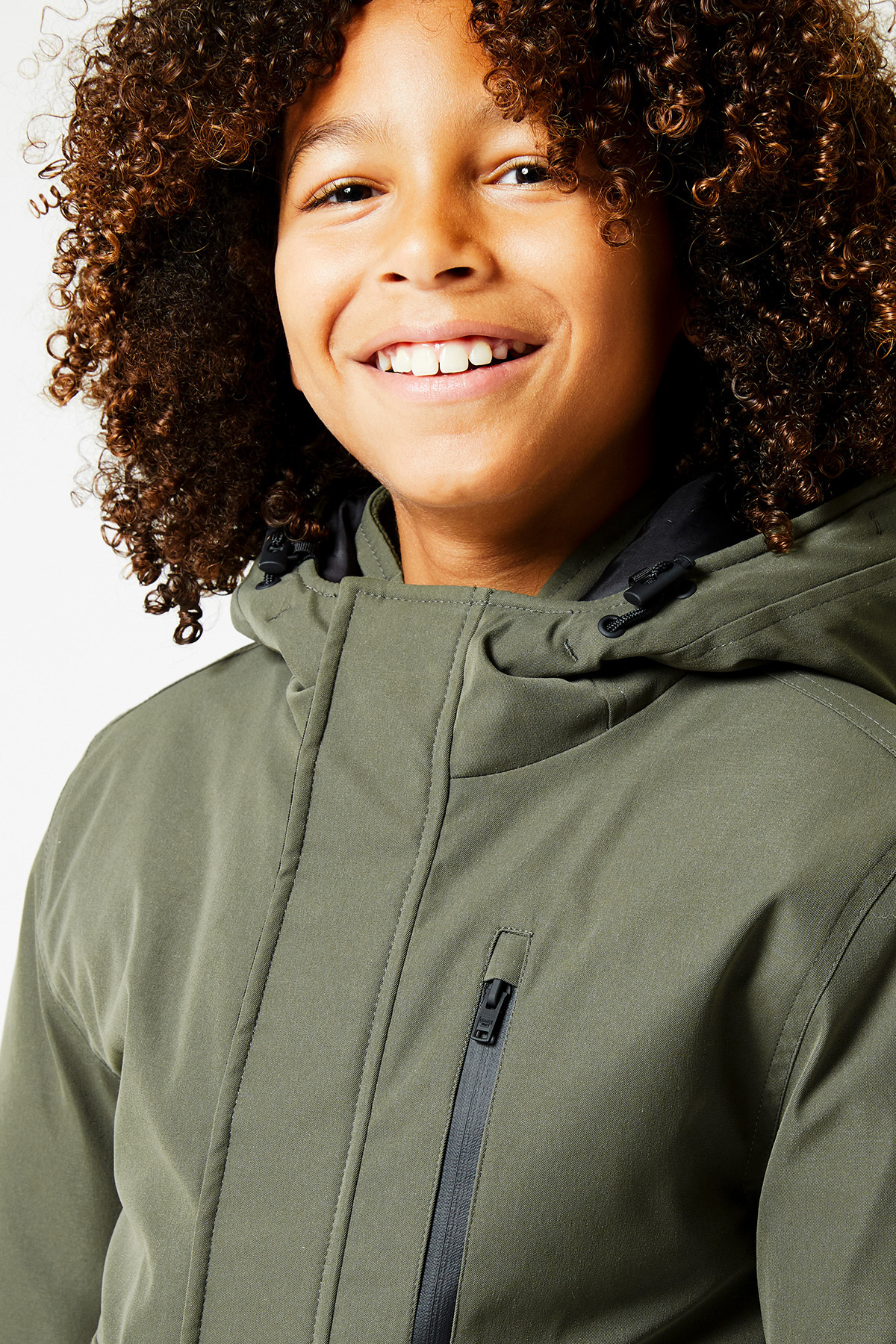 Veste Fausse Fourrure American Widgeon - Capuche, Nœud, 3T, Rose, Doublure Polaire