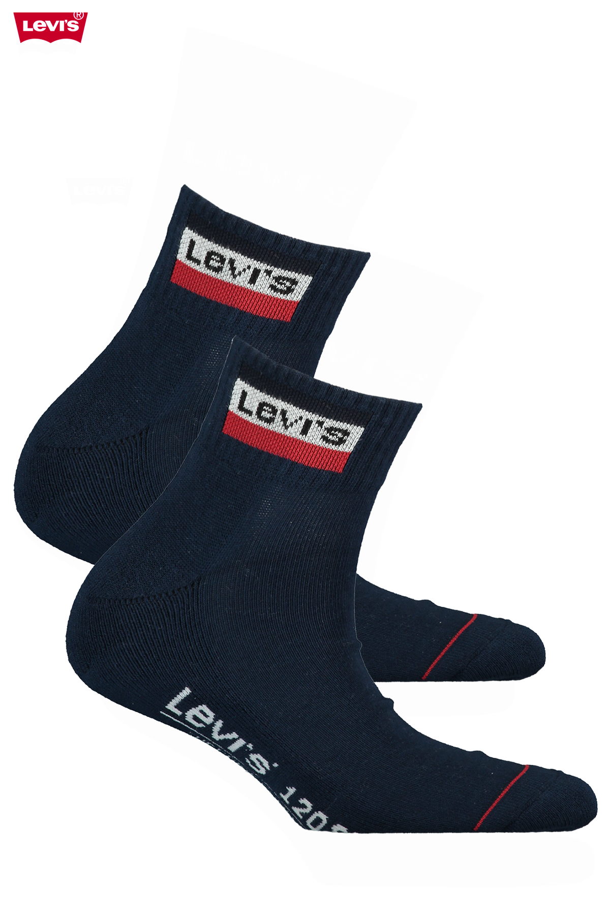 levi low cut socks