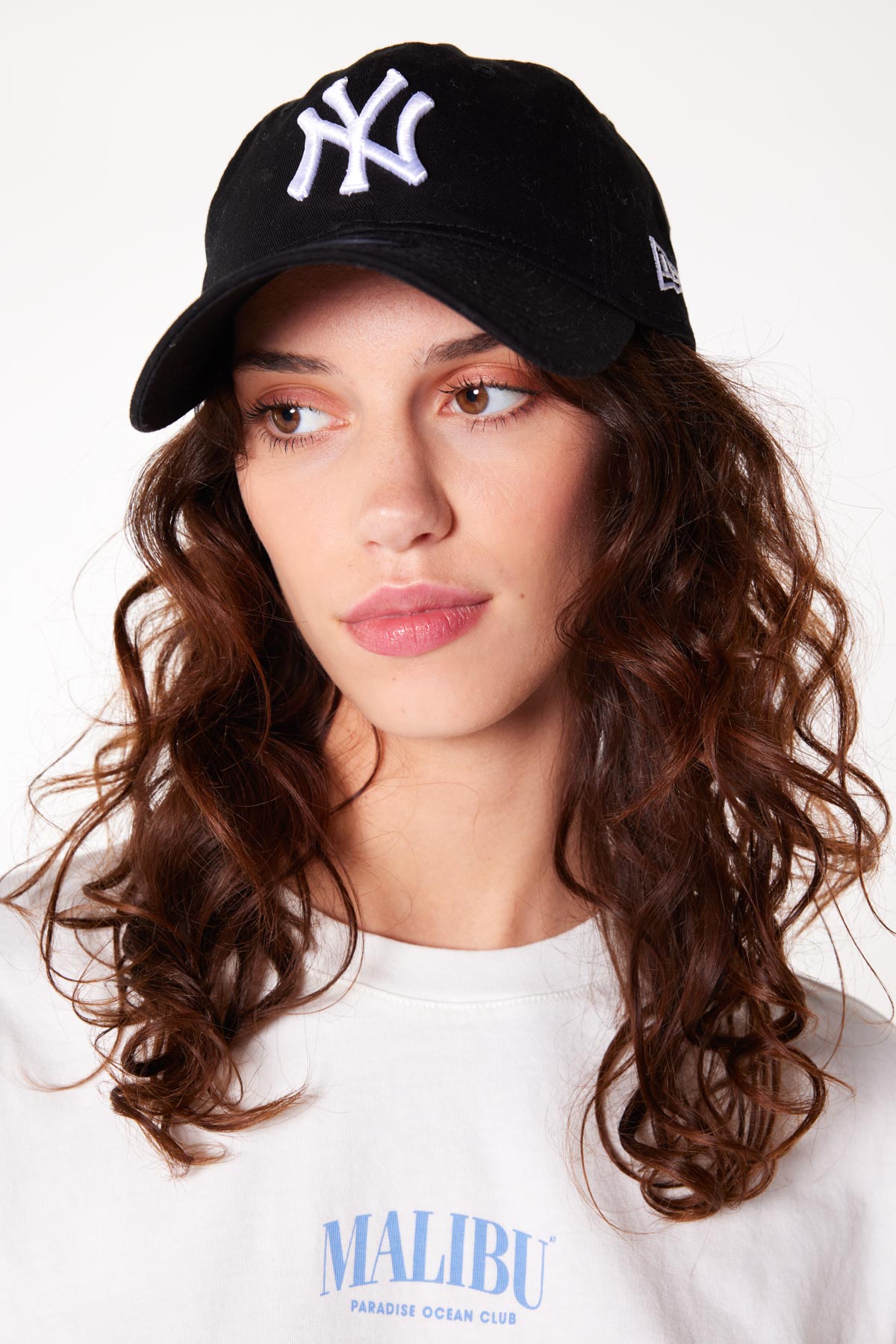 Herren New Era pet 940 adjustable Black/white