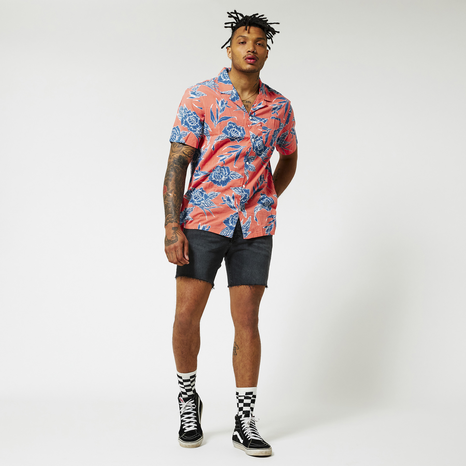 Heren Levi's denim short 501 93 Shorts Zwart