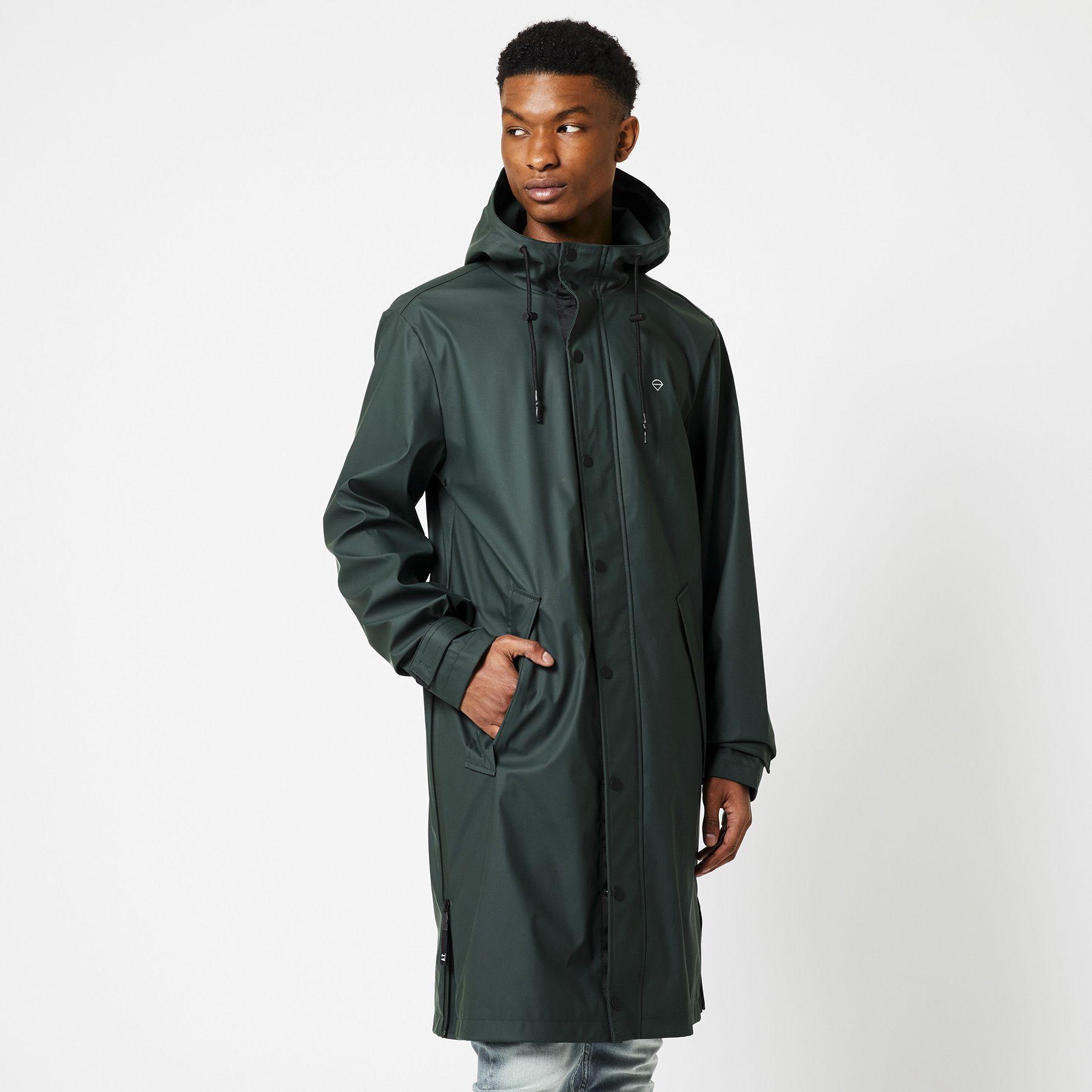 lined raincoats