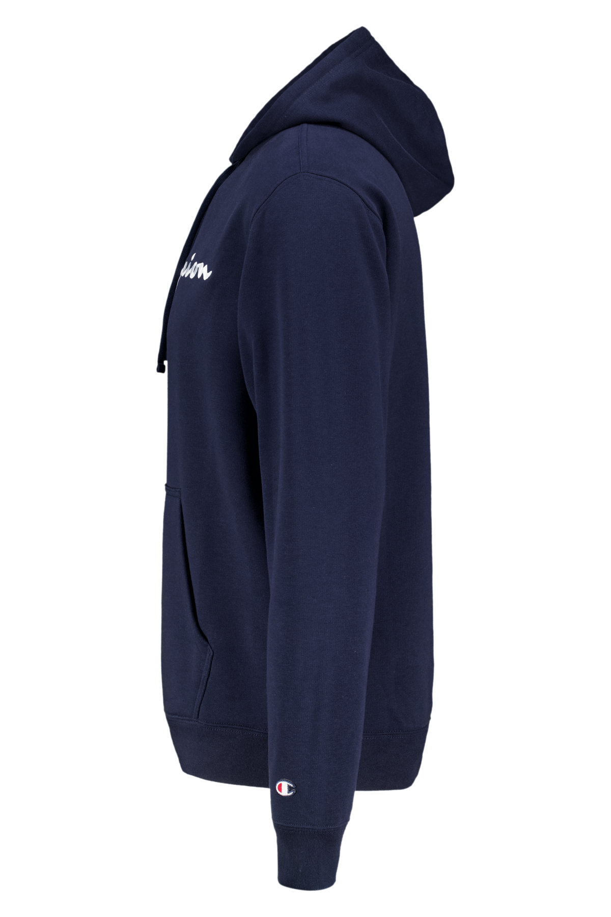 Champion embroidered script boyfriend hoodie new arrivals
