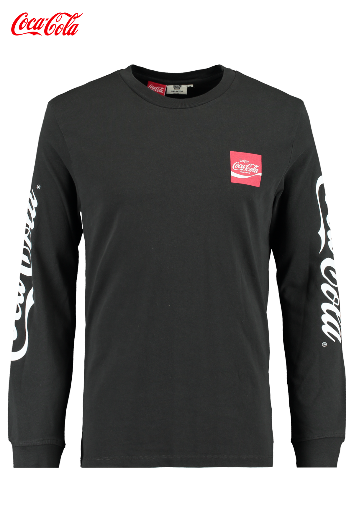 coca cola long sleeve shirt