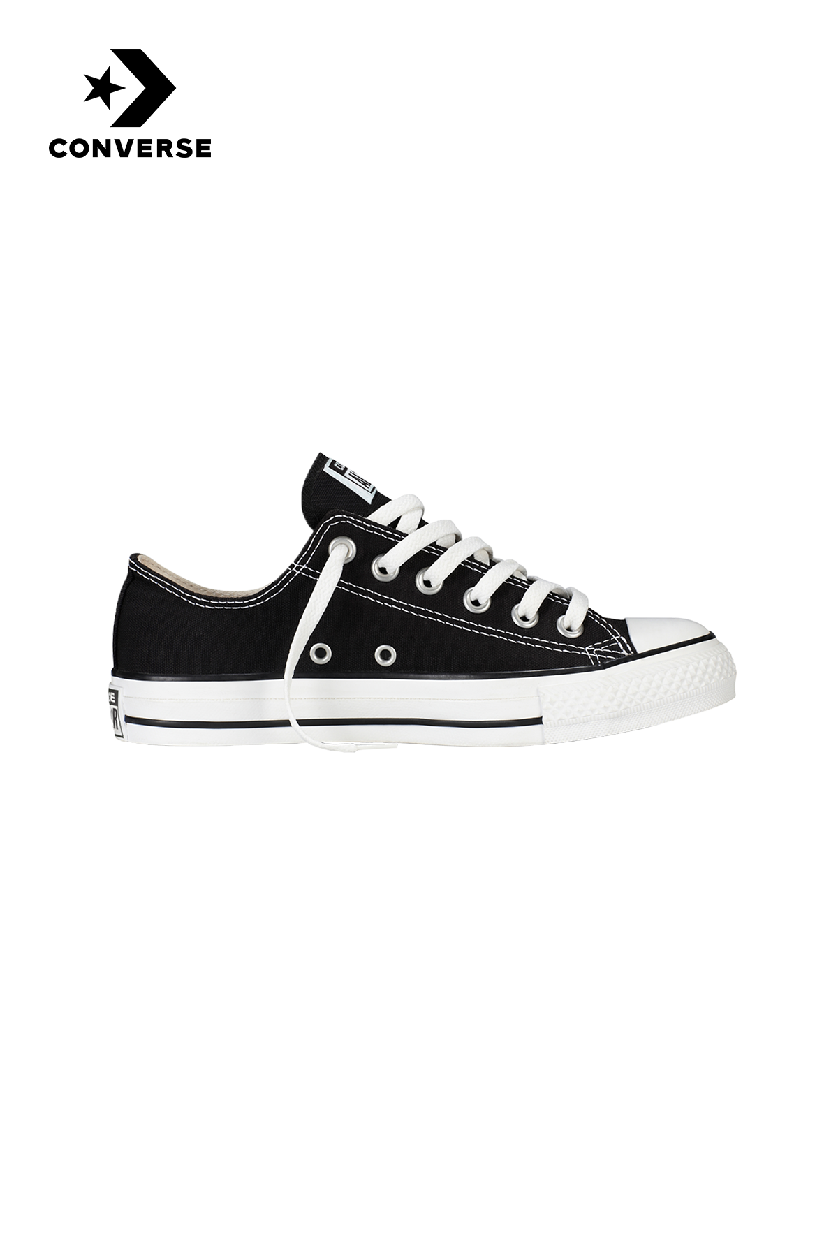 Verkeersopstopping efficiënt badge Jongens Converse All Stars Low Black | America Today