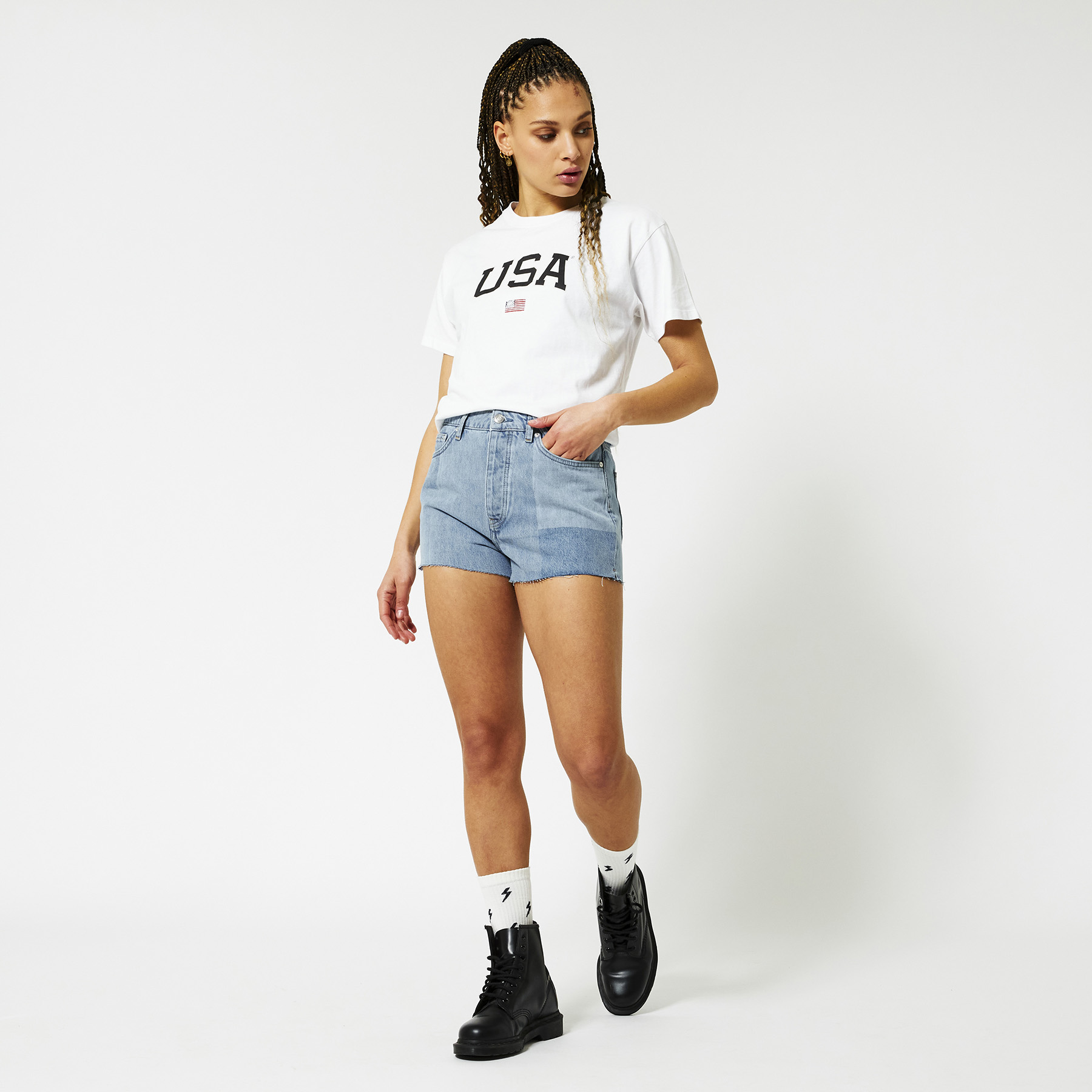 buy denim shorts