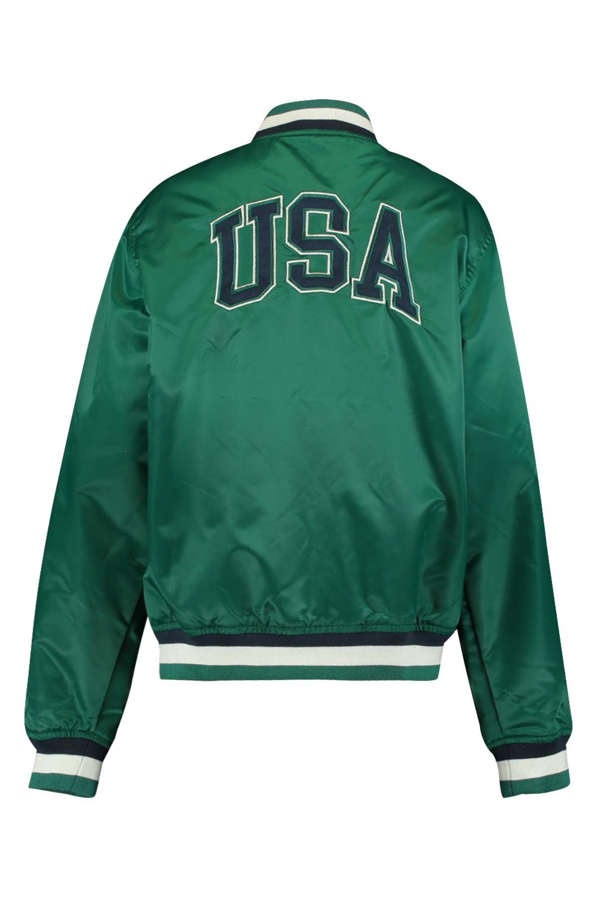 Boys Varsity jacket Jupiter jr Hard green