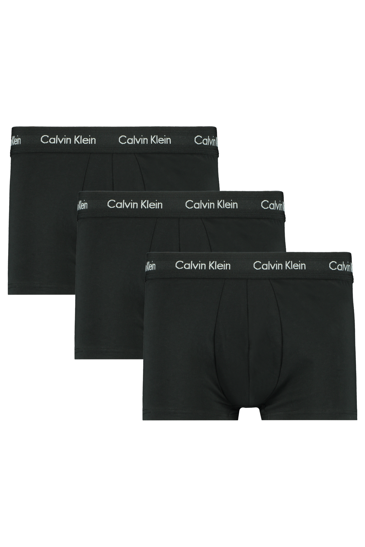 vervolgens Festival herfst Heren Boxershort Calvin Klein 3P LOW RISE Black