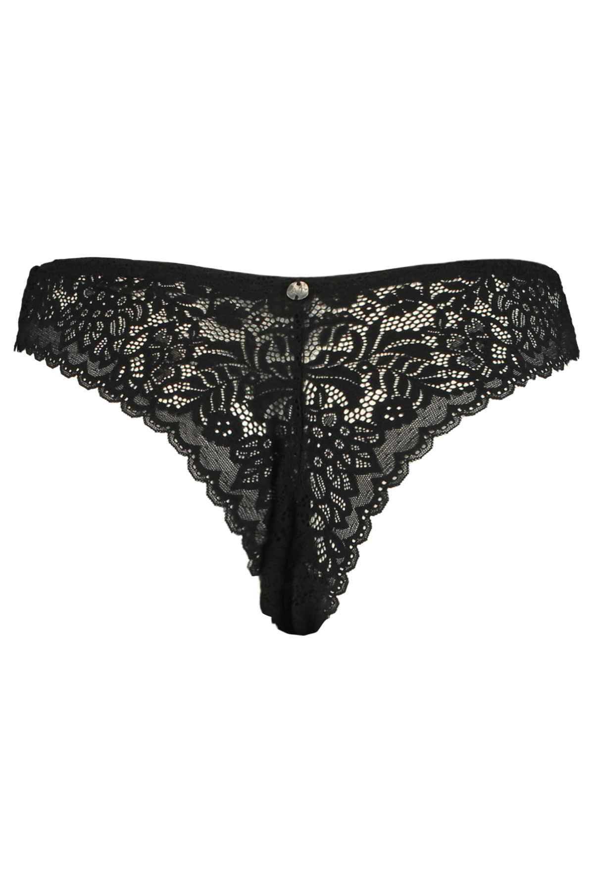 Dames Slip transparant kant Zwart Online Kopen
