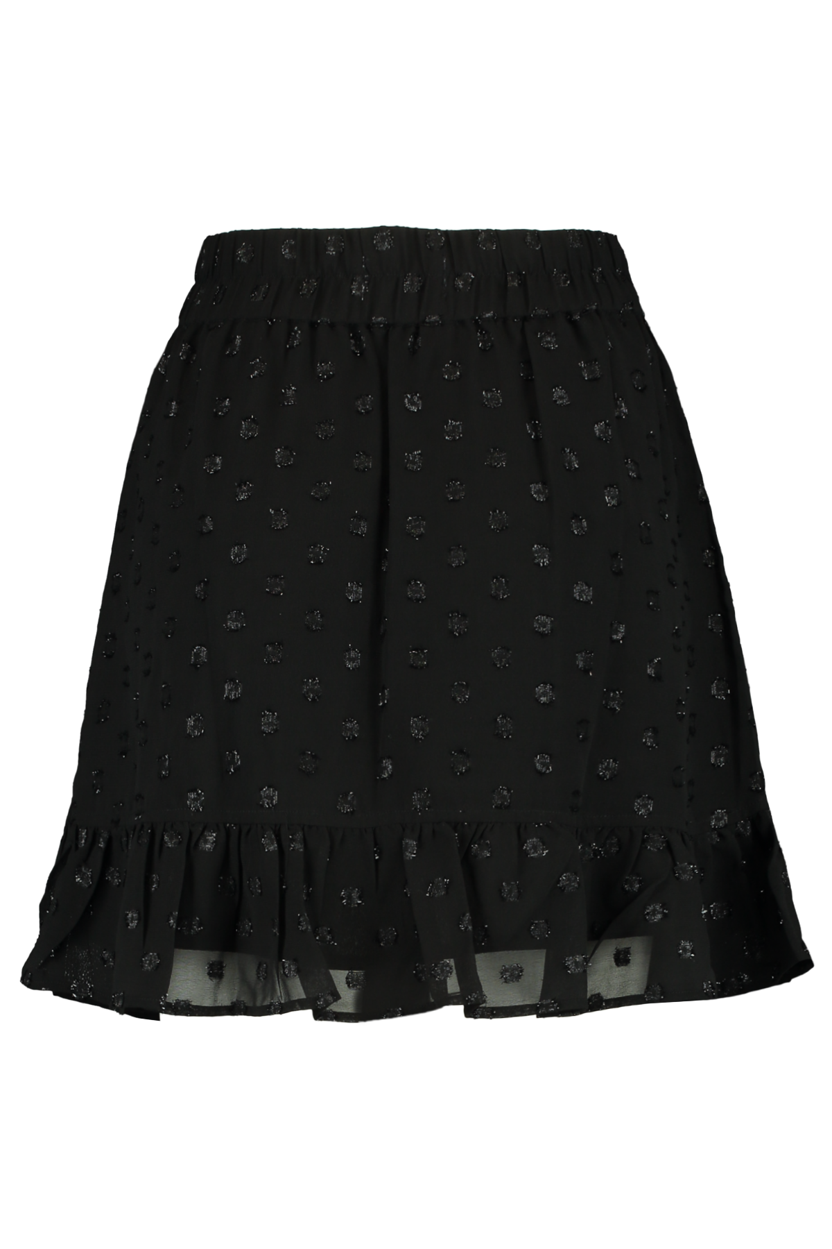 black and white rose skirt