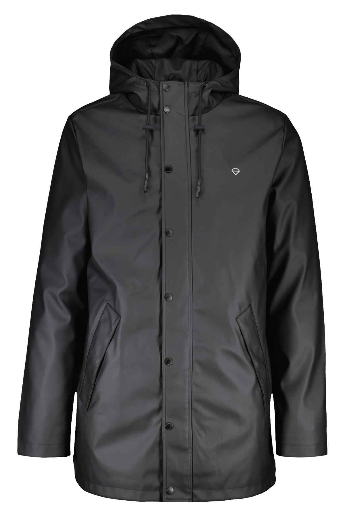 Men Rain jacket Jace Washed black America Today