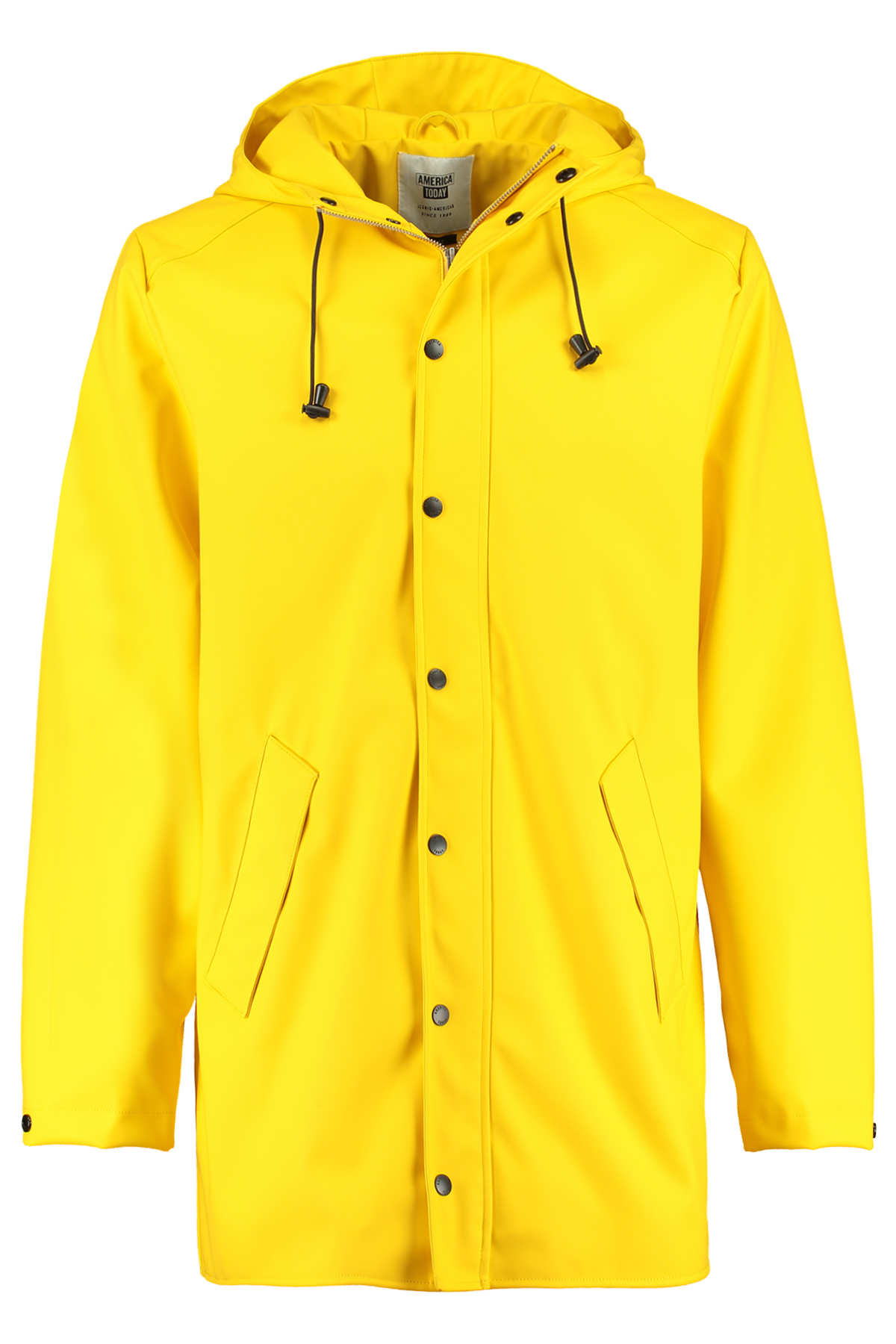 Men Raincoat men medium length Yellow Buy Online