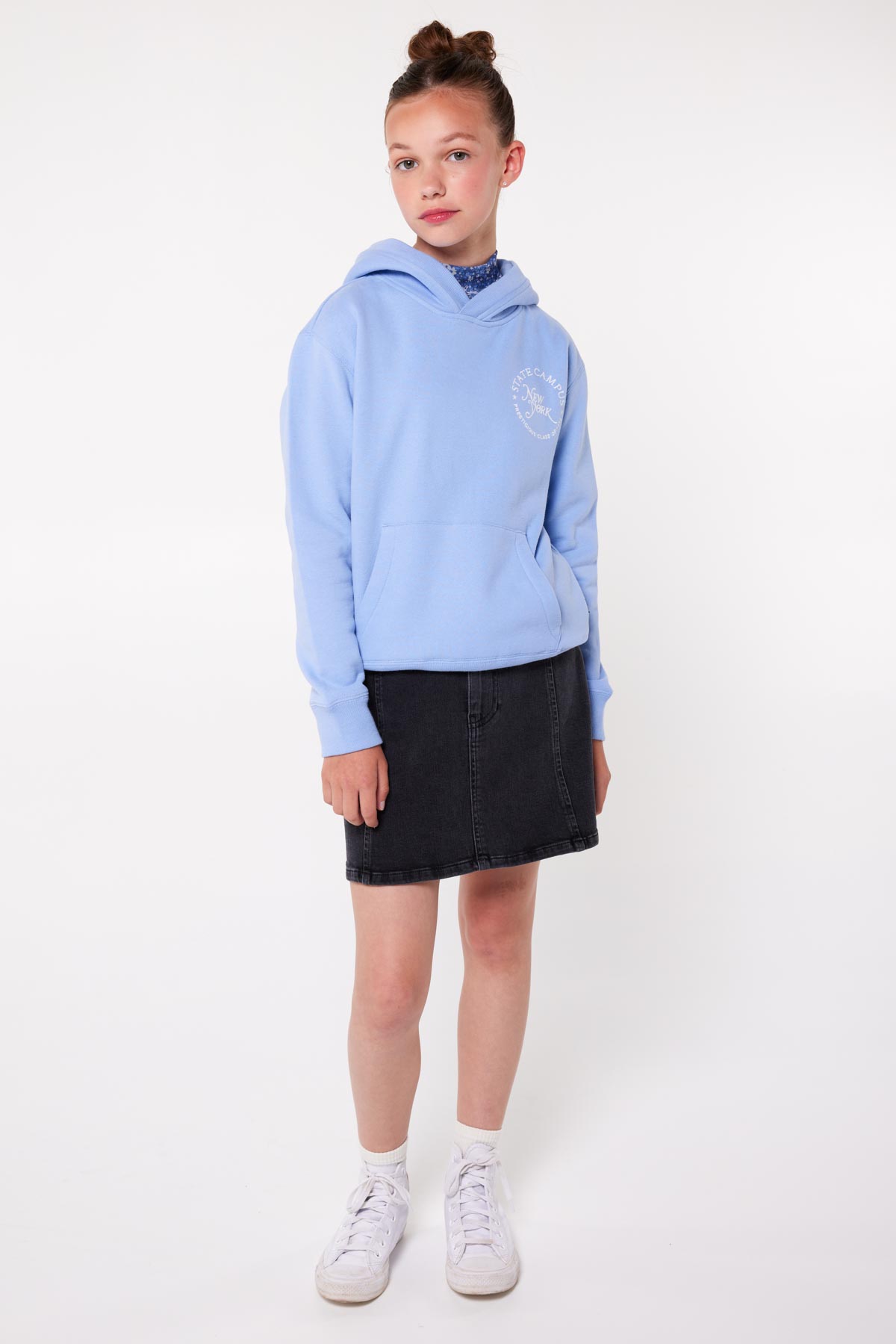 パーカー・フーディ NEW ERA X NAUGHTY BY NATURE 5FT848 Girls Hoodie Skyler JR violet | America Today