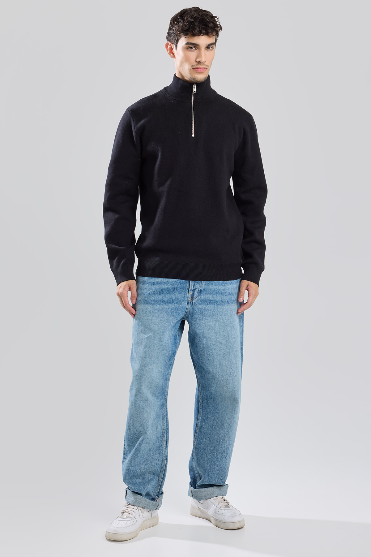 Half-zip jumper Konrad