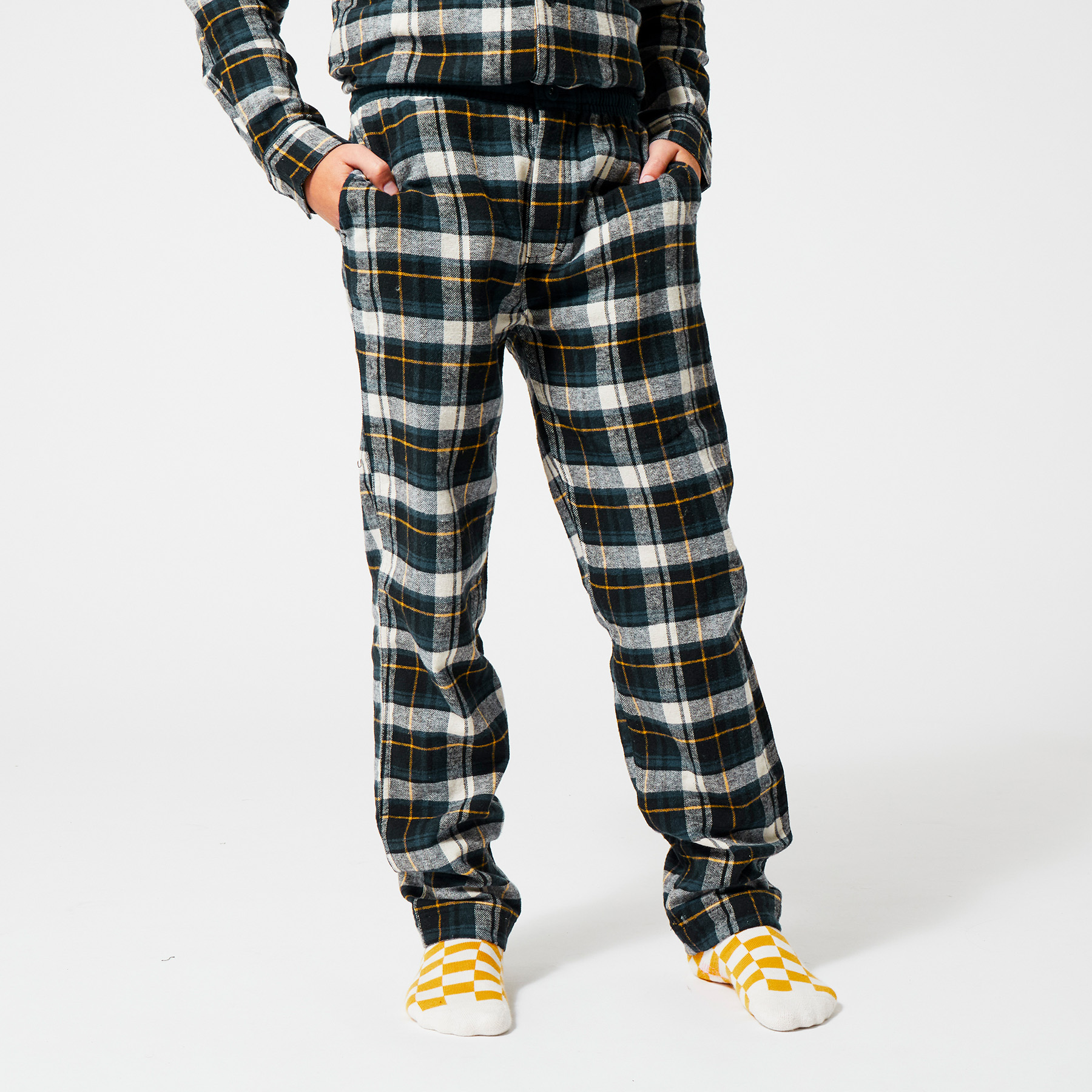 Boys Pajama pants Nathan JR. Blue/yellow