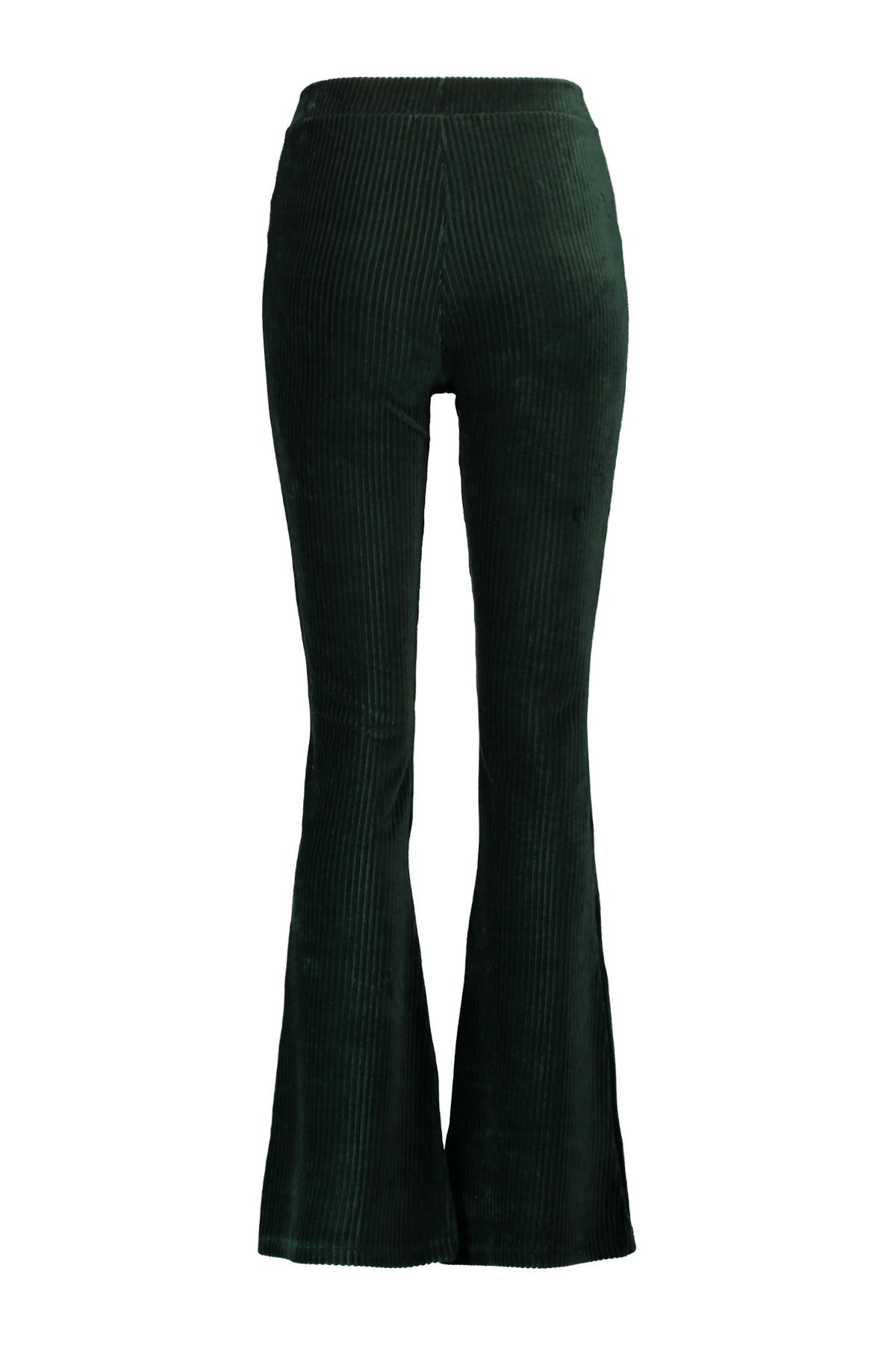 Women Velvet flared pants length 30 