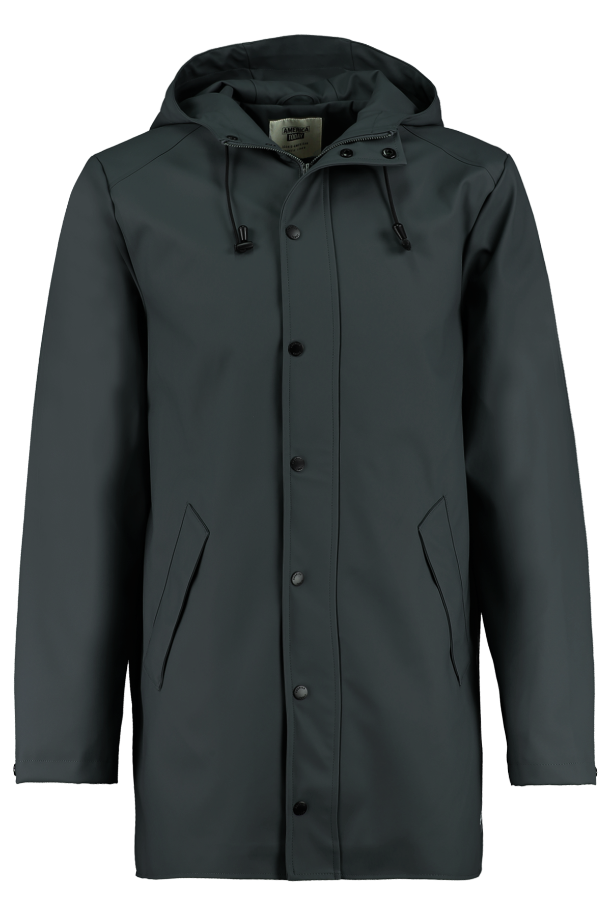 Men Raincoat men medium length Blue Buy Online